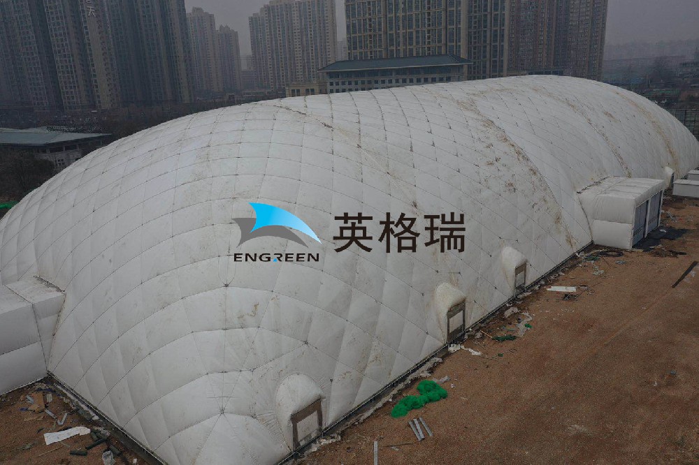 給工地“戴口罩”？基坑氣膜來守護