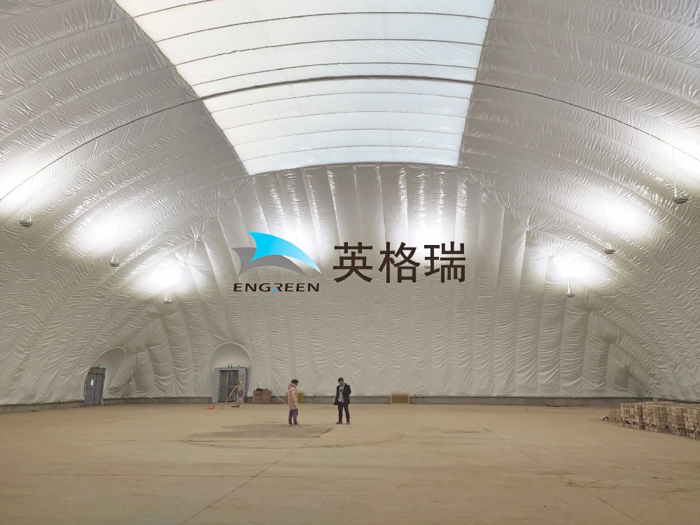 酷炫又實用的氣膜籃球館，到底是怎么搭建出來的？